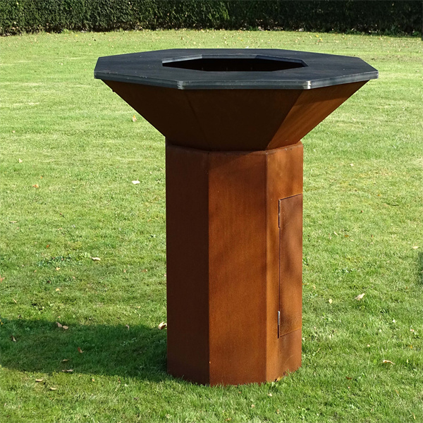 Large Size Barbeque Corten Europe Picnic